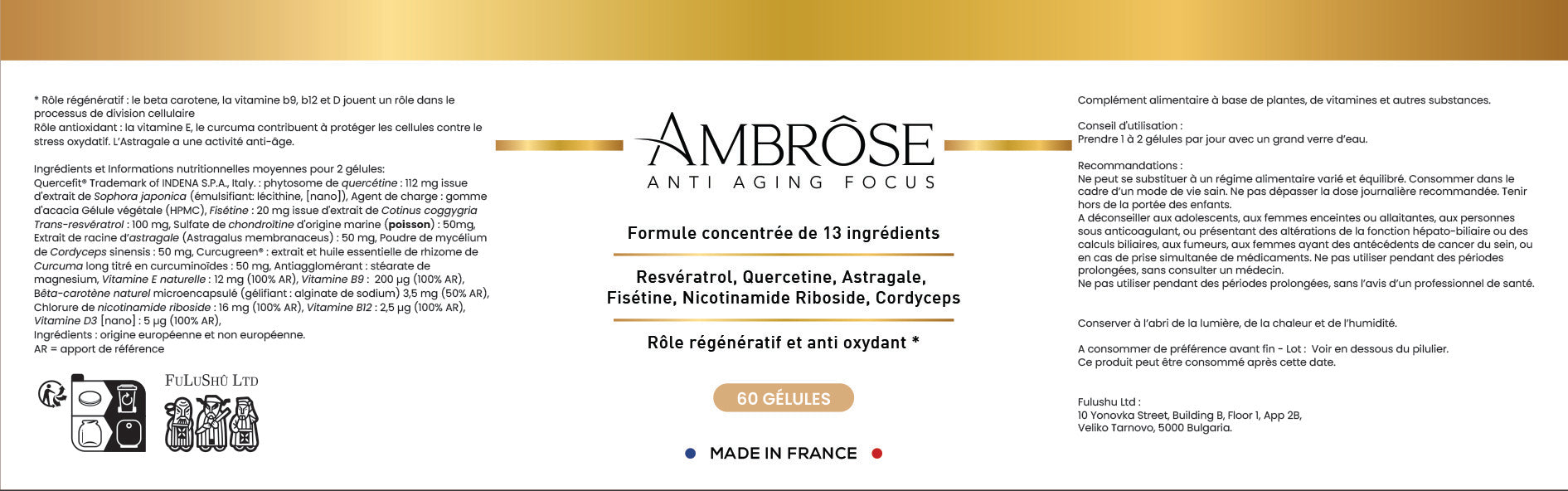 Ambrôse : Focus Anti Âge